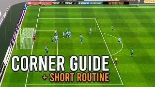 FM24 Near Post Corner Routine | FM24 Tactic Guide