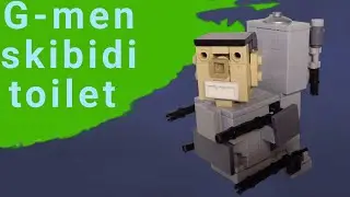G-men skibidi toilet made from simple parts | skibidi toilet