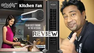 Gift a Crompton AirBuddy  kitchen Tower fan to your Mom, Wife, Girl Friend, Sister & feel Happy !