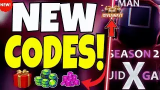 *EMOTES UPDATE* NEW CODES Squid Game X ROBLOX | ALL CODES |FEBRUARY 2025