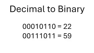 How to Convert Decimal to Binary
