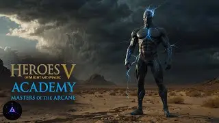 Masters of the Arcane — Academy from Heroes V Reimagined in AI