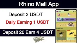 Rhino Mall App | 4 USDT Daily Earning