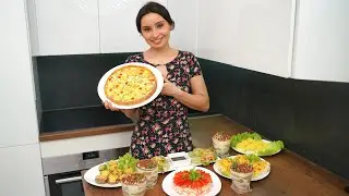 Праздничный стол на Новый Год! КРАСИВЫЕ ОЧЕНЬ вкусные блюда на праздник!