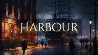 Harbour Ambience and Music | ambient music and sounds of wild sea, ships and people 