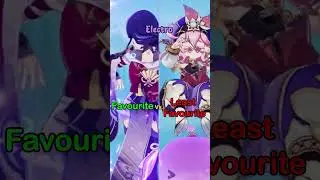 Favorite Vs. Least Favorite Characters From Each Element! 