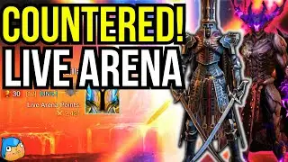 LIVE ARENA SILVER 4 F2P GRINDING GETTING COUNTERED HARD ISN'T FUN! | RAID: SHADOW LEGENDS