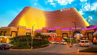 Okada Manila Hotel in Philippines, $2.4 Billion Casino Resort (Full Tour & 4K Vlog)