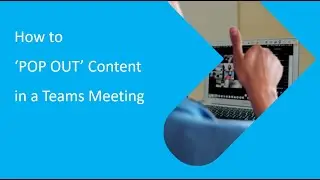 How to view Content in Full Screen during a Teams meeting