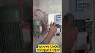Yaskawa A1000 VFD Testing and Repaired by Proton Engineers Coimbatore