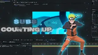 Numbers Counting Up - After Effects Tutorial