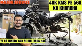 Apni BMW ki 40000 Kms Ki Major Service Ka Tagda Bill Ban Gya | Heavy Adventure ki Preparation Start