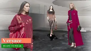 Versace Милан мода Осень 2024 Зима 2025 | Одежда и аксессуары