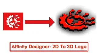 Affinity Designer- 2D Image To 3D