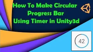 How To Make Circular Progress Bar  Using Timer in Unity3d