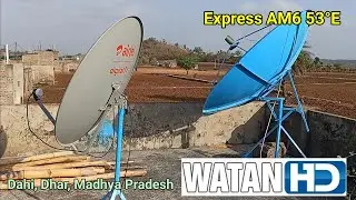Express AM6 53°E Frequency Changed Watah HD New TP