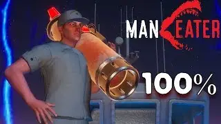 Прошли игру на 100% Maneater прохождение игры #8
