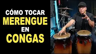 Cómo tocar MERENGUE en CONGAS - Principiantes