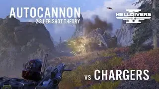 [PATCHED] Helldivers 2: Autocannon vs Chargers (2-3 Same Leg Shot Theory)