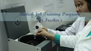Biotech Summer/Winter training & Job oriented courses