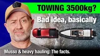SsangYong Musso 2022: The problem with towing 3500kg | Auto Expert John Cadogan