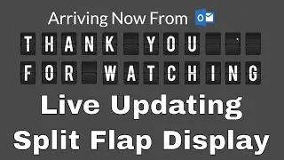 Split Flap in Power Apps (2/2) - Building An Old-School Schedule Board CDS & Flow
