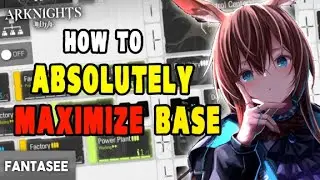 Arknights - How To Maximize Your Base And Never Farm LS-5 In Your Life Again