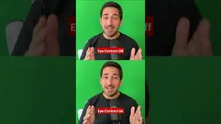 The Eye Contact AI feature from Descript lets you record w/o teleprompters 