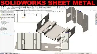 Solidworks sheet metal |Basic principle in 3 steps
