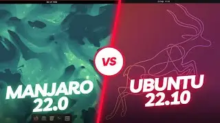 Manjaro 22.0 VS Ubuntu 22.10 (RAM Consumption)
