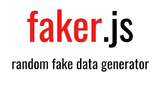 How to generate random fake data using Faker