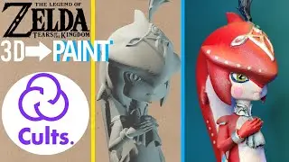 Painting PRINCE SIDON || Zelda TOTK || 3D Print