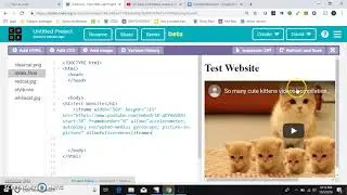 Embedding Youtube Video in html