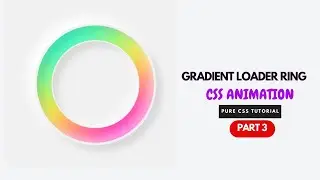 Neumorphism CSS Gradient Loader Animation