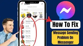 How To Fix Message Sending Problem On Messenger || Messenger Message Not Sending Problem Fix