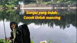 Beautiful River for Fishing || Mancing Ikan Patin di Sungai Citarum || Episode Mancing 1