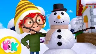 Сніговик пісня ☃️ Новорічні пісні дитячі ❄️ Колядки для дітей - HeyKids