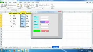 How to make data entry VBA userform in excel / easy VBA coding / Explore more