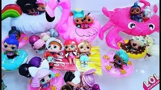 ALL DOLLS LOL in the POOL WILL not FIT (((Cartoons with dolls LOL. Videos for children
