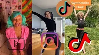 Gymnast TikTok Challenge Gymnastics Challenge & Flexibility Challenge Best Compilation