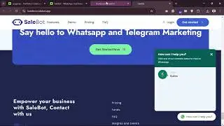 SaleBot: WhatsApp and Telegram Marketing Automation || SpaGreen Creative