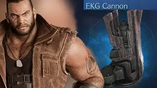 Final Fantasy VII Remake - How to Get Barret Best Weapon (EKG Cannon)