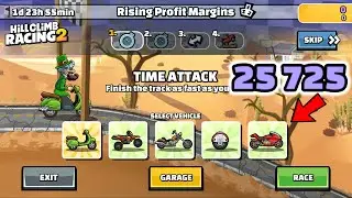 Hill Climb Racing 2 – 25725 (30445) points in RISING PROFIT MARGINS Team Event