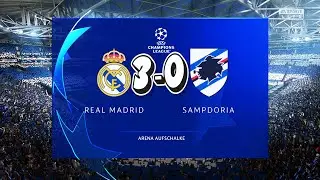 Real Madrid vs Sampdoria UCL FINAL All Goals