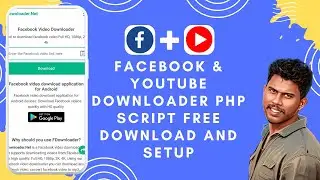 Facebook Downloader Latest Php Script Installation Tutorial|Free Download  Facebook Downloader theme