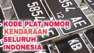 Kode Plat Nomor Kendaraan Seluruh Indonesia 
