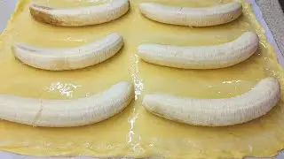 I'M TAKING A BANANA! FEW PEOPLE KNOW THIS SECRET RECIPE! THIS IS THE BEST PIE I'VE EVER TASTED!