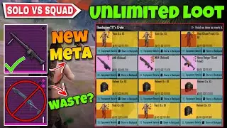 Getting Unlimited Loot With This New Meta 😍 | Solo vs Squad 🔥 | Pubg Metro Royale Chapter 12