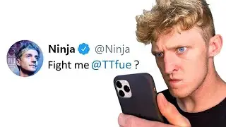 NINJA CHALLENGES ME TO BOXING MATCH