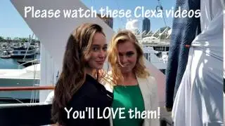 2 MUST-WATCH Clexa videos